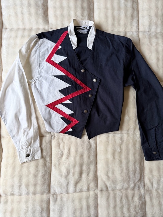 Panhandle Slim Tops - Panhandle Slim Black White and Red Western Button-Down Shirt